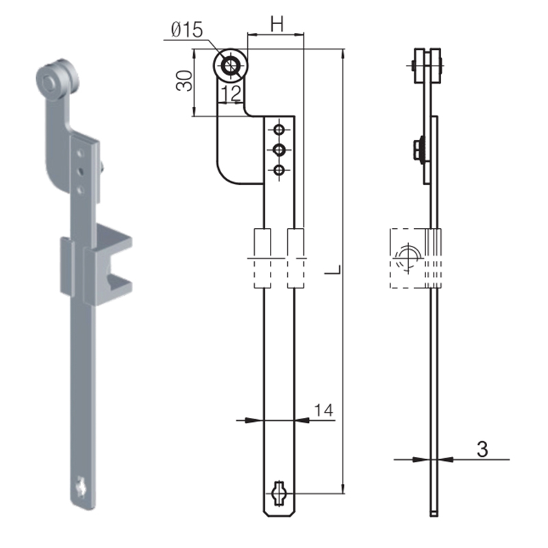 LG006-2 Multi-model plejlstangstilbehør