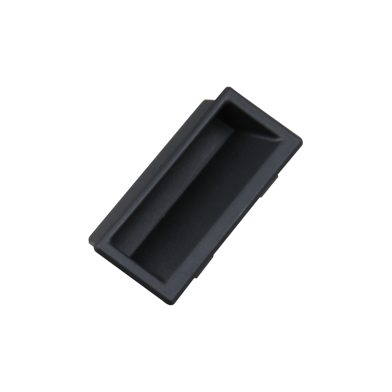 LS537-2 Sort nylon dørpanel åbne dørhåndtag
